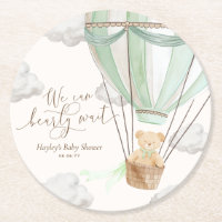 We Can Bearly Wait Mint Green Baby Shower