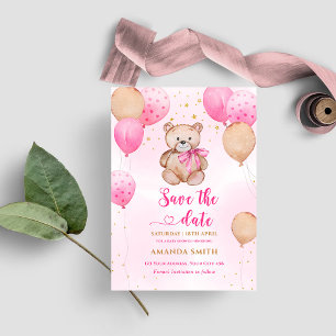 We can bearly wait save the date invitation