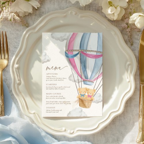 We Can Bearly Wait Twins Baby Shower 