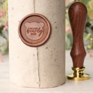 We Can Bearly Wait Wax Seal Stamp