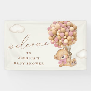 We Can Bearly Wait Welcome Banner