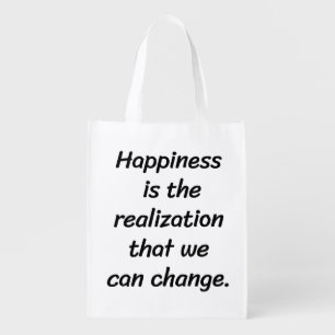 We Can Change Reusable Grocery Bag