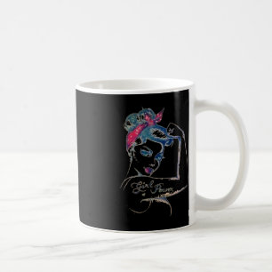 We Can Cure It Rosie Riveter Breast Cancer Girl P Coffee Mug