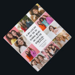 We can do anything class of 2024 photo collage graduation cap topper<br><div class="desc">If we can do the 23-2024 school year, we can do anything! This sweet and inspirational graduation cap topper has 10 photo spots to show the highlights of a unique year. Makes a great way to thank friends and family or show off and bring a smile. Matching gifts and cards...</div>