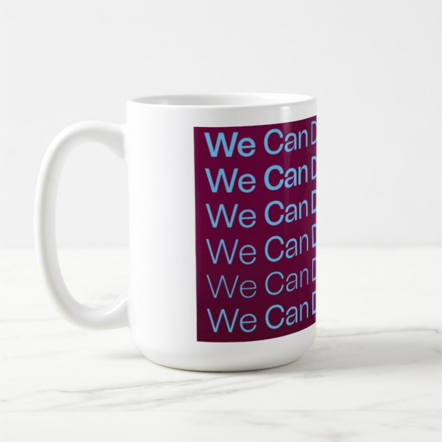 We Can Do Hard Things Podcast Mug (Left)