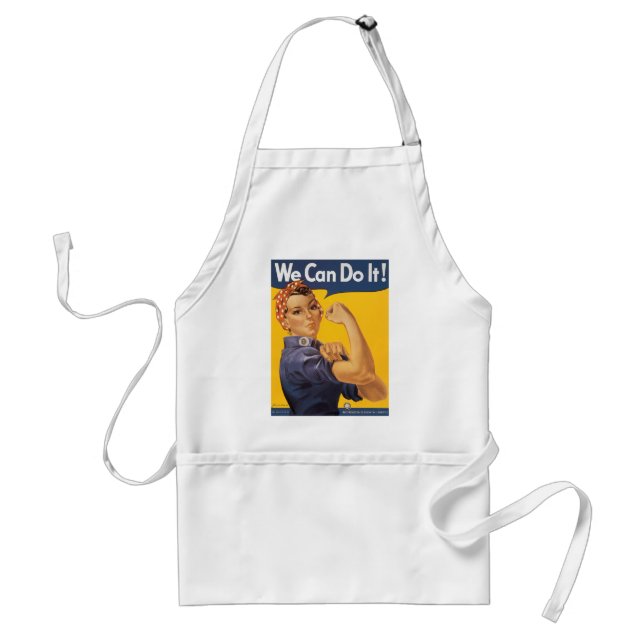 We Can Do It! Adult Apron (Front)