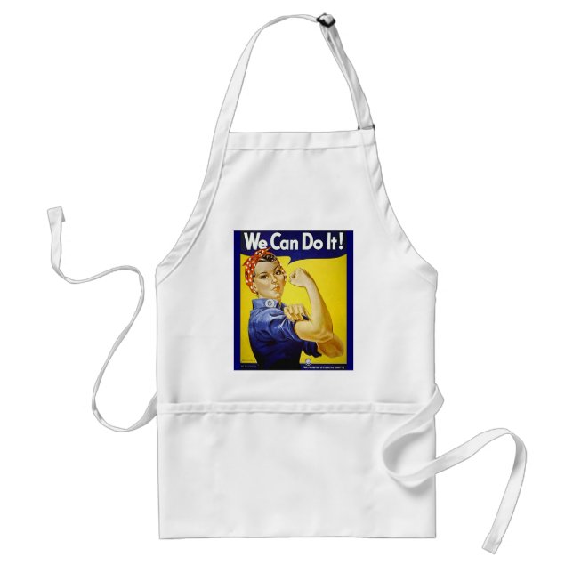 We Can Do It! Adult Apron (Front)