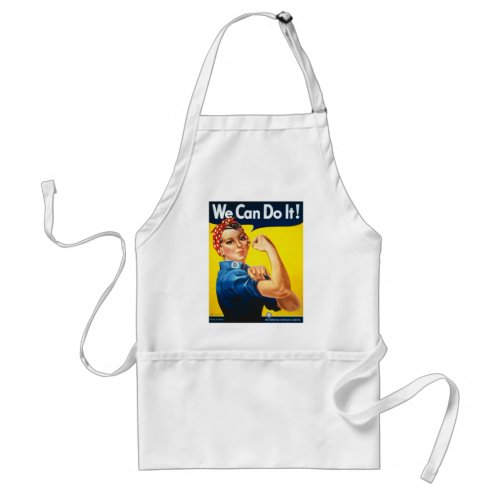 We Can Do It Adult Apron