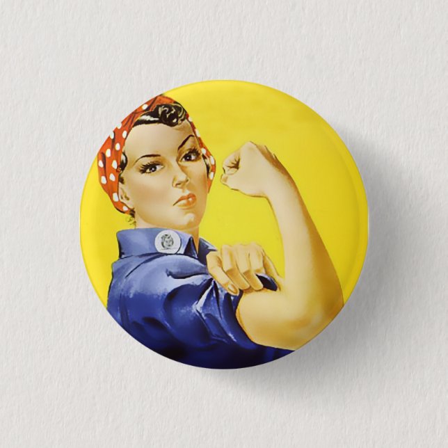 We Can Do It Button (Front)