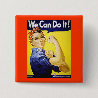 We Can Do It! Button