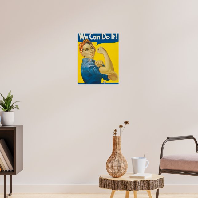 We Can Do It! by J. Howard Miller Poster | Zazzle