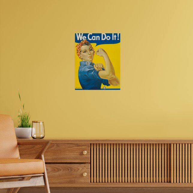 We Can Do It! by J. Howard Miller Poster | Zazzle