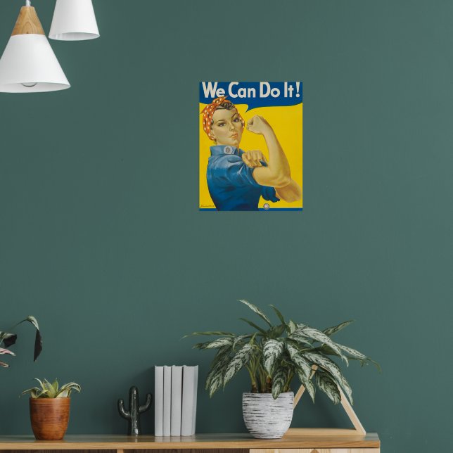 We Can Do It! by J. Howard Miller Poster | Zazzle