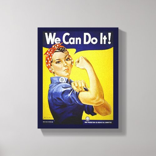 We Can Do It Canvas Print