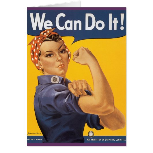 We Can Do It! Cards (Front)