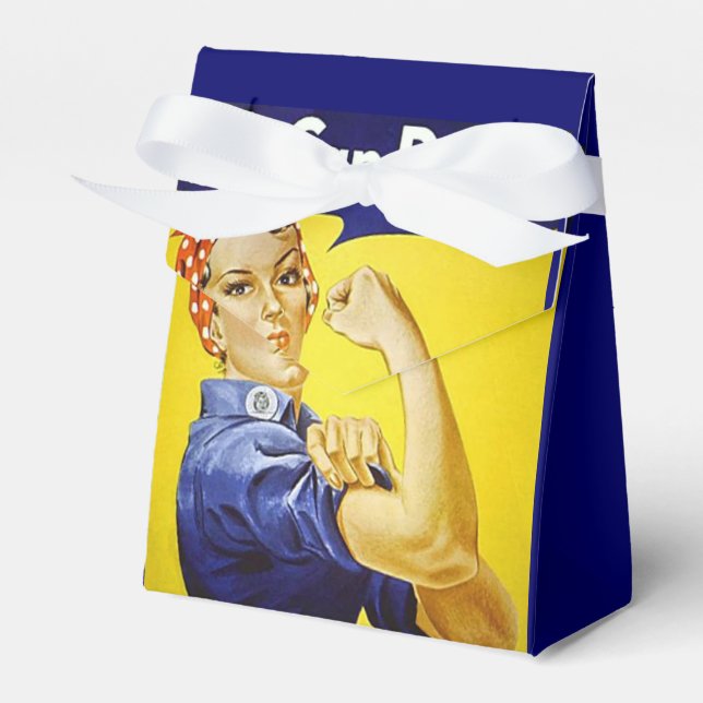 We Can Do It! Favor Boxes (Front Side)