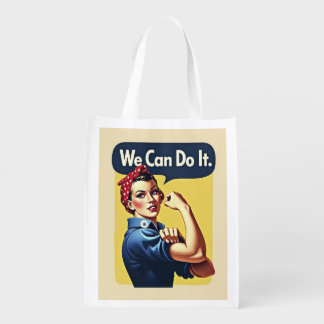 We Can Do It | Feminism Grocery Bag