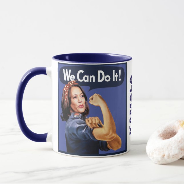 We Can Do It - Kamala 2024 MUG (With Donut)