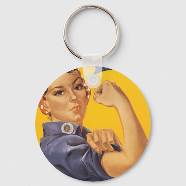 We Can Do It! Keychain (Front)