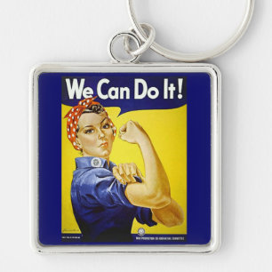 We Can Do It! Keychain