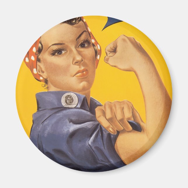 We Can Do It! Magnet (Front)