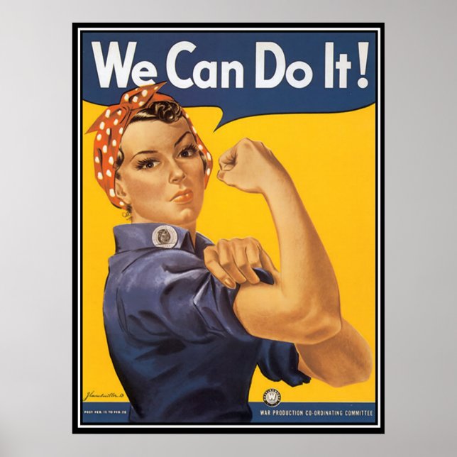 We can do it motivational poster (Front)