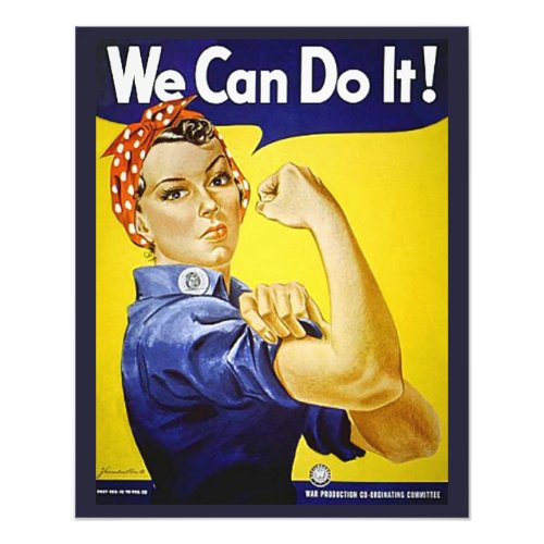 We Can Do It Photo Print