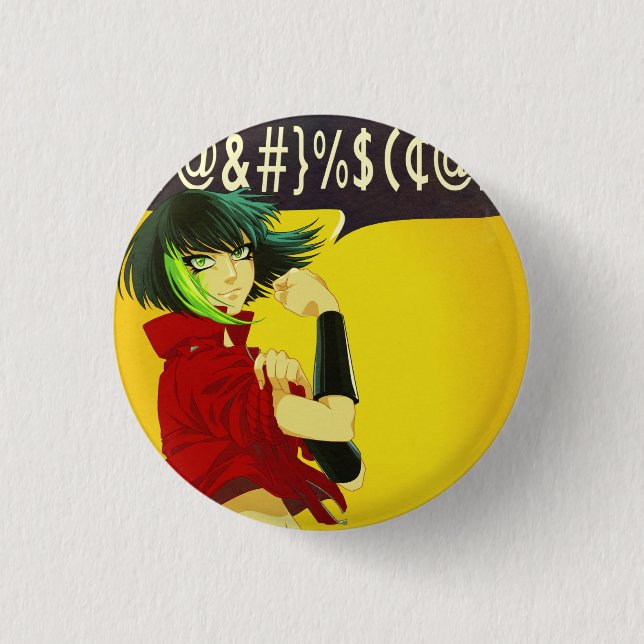 We Can Do It! Pinback Button (Front)
