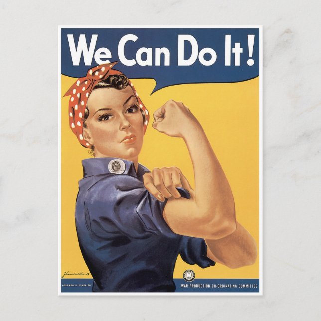 We Can Do It! Postcard (Front)