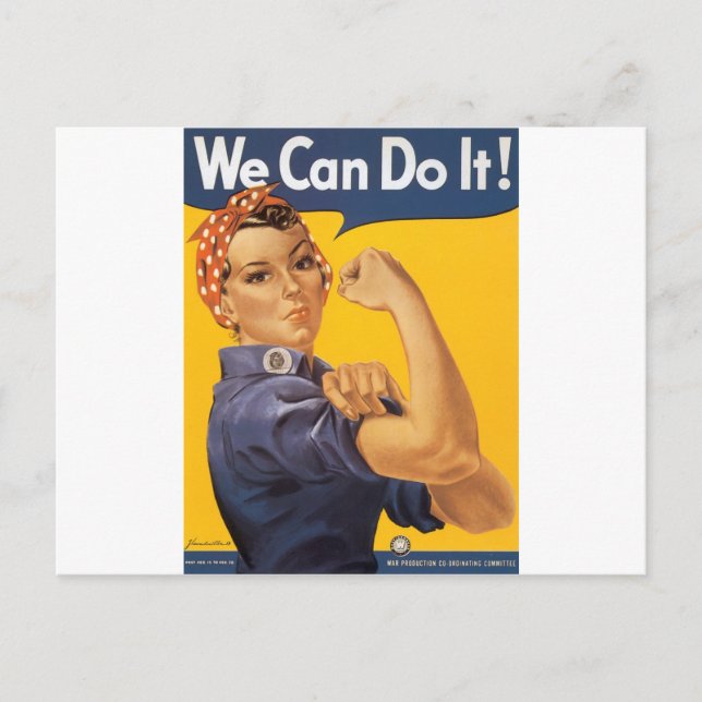 We Can Do It! Postcard (Front)