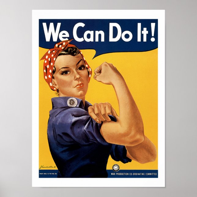 We Can Do it! Poster (Front)
