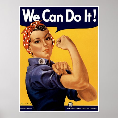 We Can Do it Poster