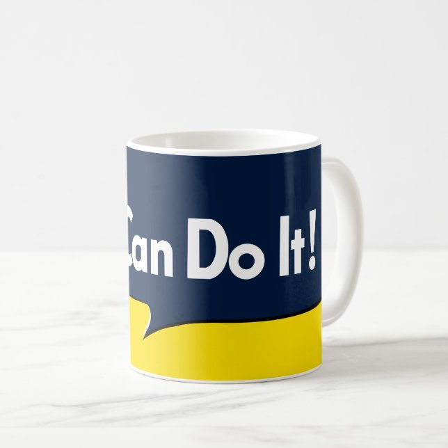 We Can Do it Rosie Coffee Mug (Front Right)