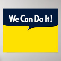 We Can Do it Rosie Graphic Bubble