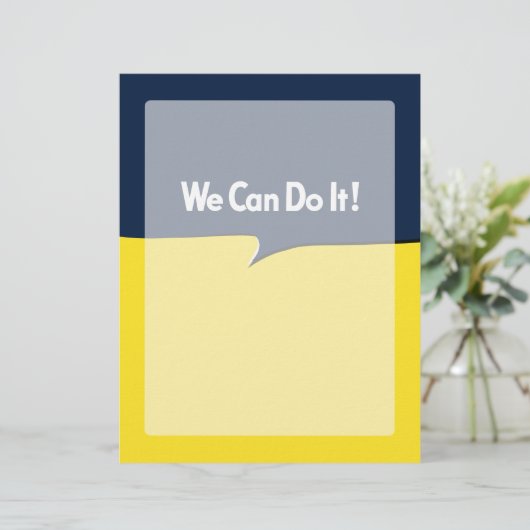 We Can Do it Rosie Headline (Standing Front)