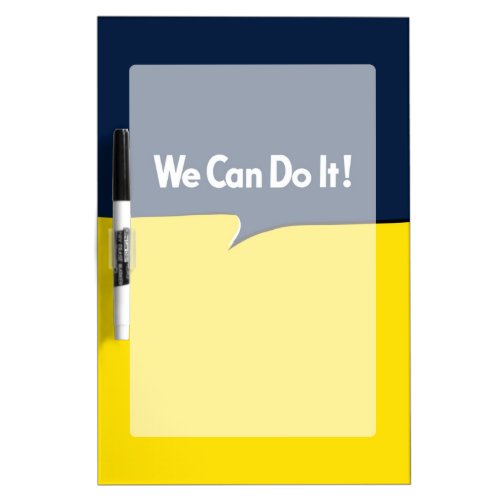 We Can Do it Rosie Headline Dry_Erase Board