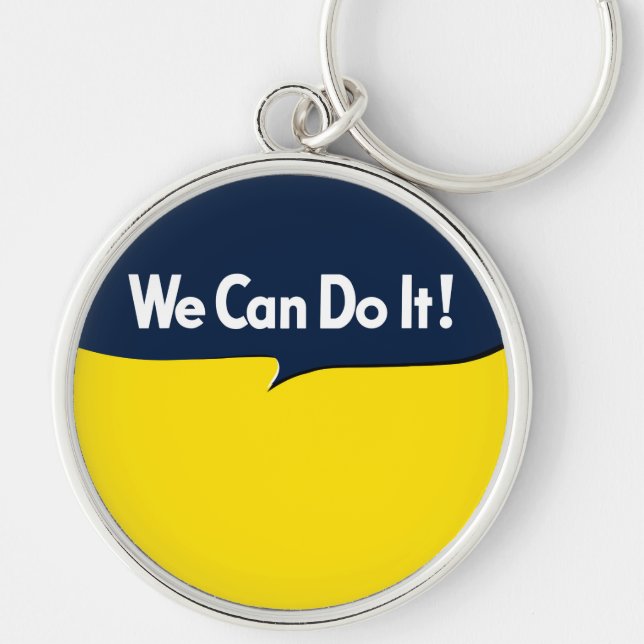 We Can Do it Rosie Keychain (Front)
