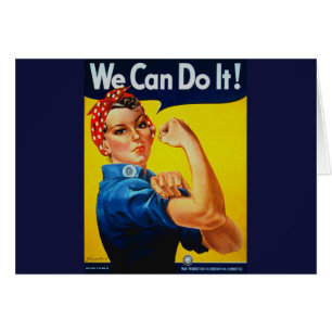 We Can Do It Rosie the Riveter Cards