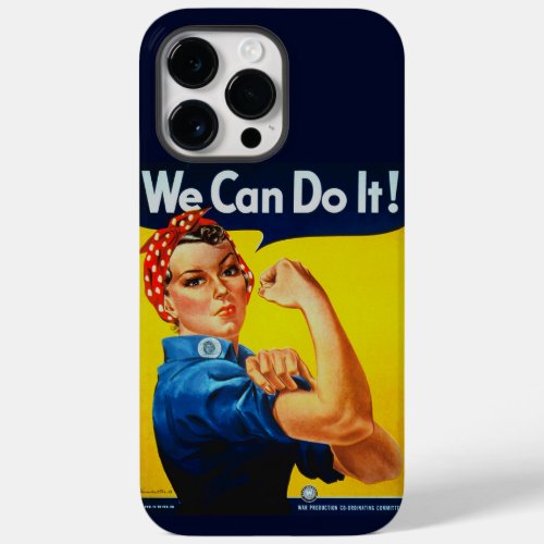 We Can Do It Rosie the Riveter Case_Mate iPhone 14 Pro Max Case
