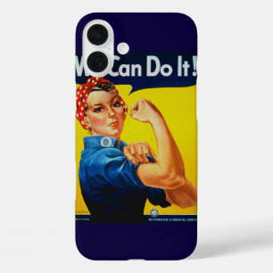 We Can Do It Rosie the Riveter iPhone 16 Plus Case