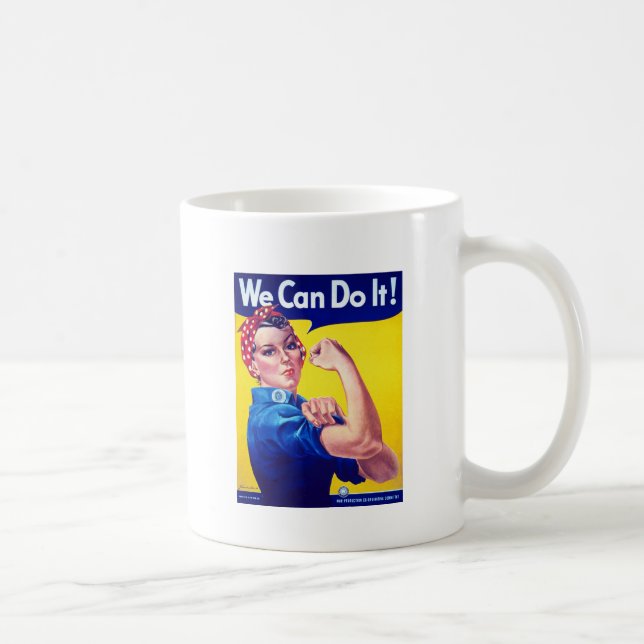 We Can Do It Rosie the Riveter Coffee Mug (Right)