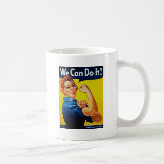 We Can Do It Rosie the Riveter Coffee Mug (Right)