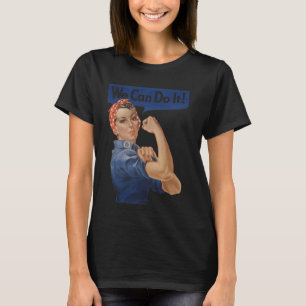 We Can Do It Rosie The Riveter, Feminist Rosey Ros T-Shirt
