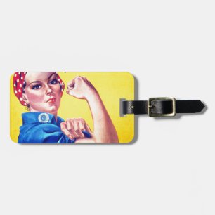 We Can Do It Rosie the Riveter Luggage Tag