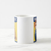 We Can Do It!  Rosie the Riveter Pandemic Edition Coffee Mug (Center)