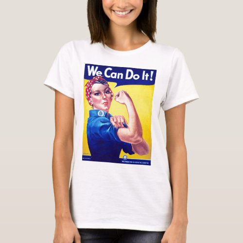 We Can Do It Rosie the Riveter T_Shirt