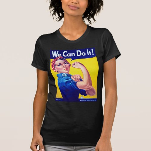 We Can Do It Rosie the Riveter T_Shirt