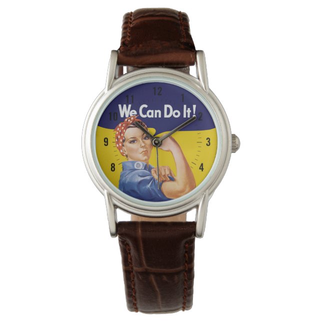 We Can Do It! Rosie the Riveter Watch (Front)