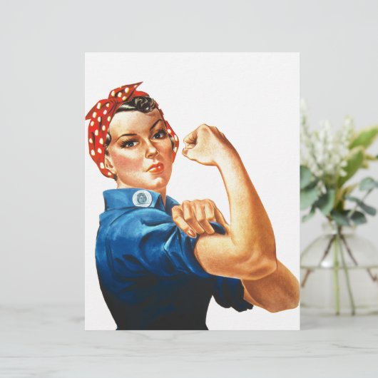 We Can Do It Rosie the Riveter Women Power (Standing Front)