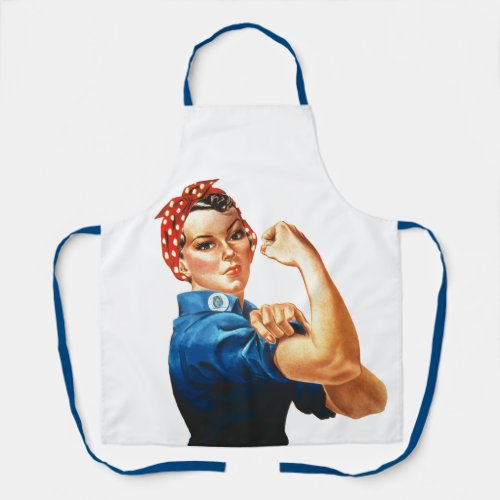 We Can Do It Rosie the Riveter Women Power Apron